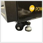 Swivel casters detail