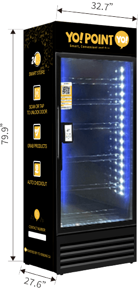 YO!POINT Model AI-2 vending machine